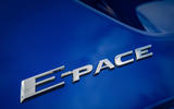 Jaguar E-Pace review model logo