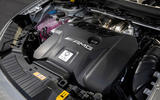 Mercedes-AMG GLA 45 S Plus 2020 road test review - engine