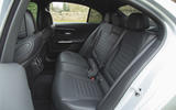 10 Mercedes C class C300e RT 2022 rear seats