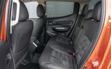 Mitsubishi L200 2019 road test review - rear seats