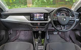 Skoda Scala 2019 road test review - dashboard