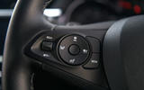 Vauxhall Corsa 2020 road test review - steering wheel