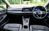 Volkswagen Golf 2020 road test review - dashboard