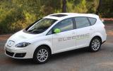 Seat Altea XL EV cornering