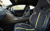 Aston Martin Rapide AMR 2019 first drive review - front seats