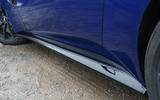 Aston Martin Vantage 2018 review side skirts