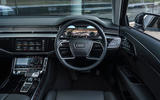 Audi A8 60 TFSIe 2020 road test review - dashboard