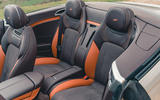 11 Bentley Continental GTC cabriolet RT 2023 sièges arrière