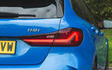 BMW 1 Series 118i 2019 road test review - rear lights
