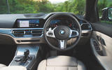 BMW 3 Series 320d 2019 Road Test review - dashboard