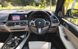 BMW X7 2020 road test review - dashboard
