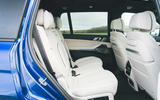 11 BMW X7 M60i RT 2023 rear seats
