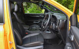 11 Ford Ranger RT 2023 front seats