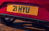 Hyundai i10 2020 road test review - rear diffuser