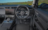11 Jaguar F Pace P400e 2021 road test review dashboard