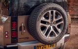 Land Rover Defender 2020 road test review - spare wheel