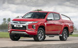 Mitsubishi L200 2019 road test review - cornering front