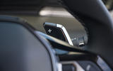 Peugeot 508 SW Hybrid 2020 road test review - paddle shifters