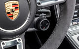 Porsche 718 Boxster GTS 4.0 2020 road test review - steering wheel