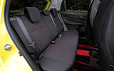 Suzuji Swift Sport Japan-spec review rear seats