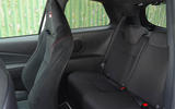 Toyota Yaris GRMN rear seats