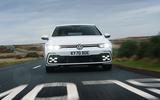 11 Volkswagen Golf GTI 2021 road test review on road front