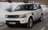 Land Rover Range_e on road