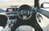 Alpina B3 Touring 2020 road test review - dashboard