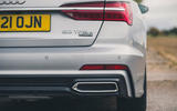 12 Audi A6 TFSIe 2022 road test review exhausts