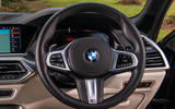 BMW X5 2018 road test review - steering wheel