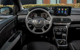 12 dacia sandero tce 90 2021 uk first drive review steering wheel