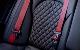12 Genesis G70 Shooting brake 2021 first drive review seatbelts