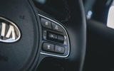 Kia e-Niro 2019 road test review - steering wheel buttons