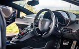 Lamborghini Aventador SVJ 2019 road test review - cabin