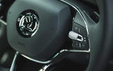 12 Skoda Kodiaq vRS 2022 road test steering wheel