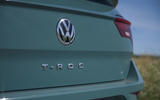 Volkswagen T-Roc Cabriolet 2020 road test review - rear logo