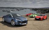 Peugeot RCZ v its rivals