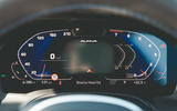 Alpina B3 Touring 2020 road test review - instruments