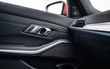 BMW 3 Series 330e 2020 road test review - interior trim