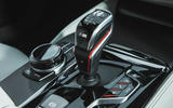 BMW M5 2018 review gearstick