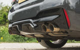 13 BMW M5 CS 2021 RT exhausts