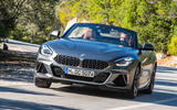 BMW Z4 2018 review - cornering front