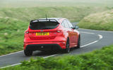 Ford Focus RS 2019 road test review - on the road rear