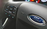 Ford Puma 2020 road test review - steering wheel
