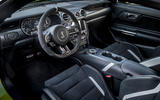 Ford Shelby Mustang GT500 2020 road test review - steering wheel