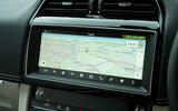 Jaguar F-Pace SVR 2019 road test review - navigation