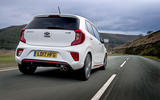 Kia Picanto review driving rear