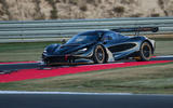 13 McLaren 720S GT3X 2021 first drive review cornering front
