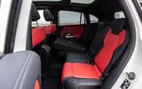 Mercedes-Benz GLA 2020 road test review - rear seats