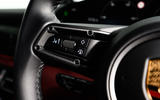 Porsche Taycan 2020 road test review - steering wheel controls